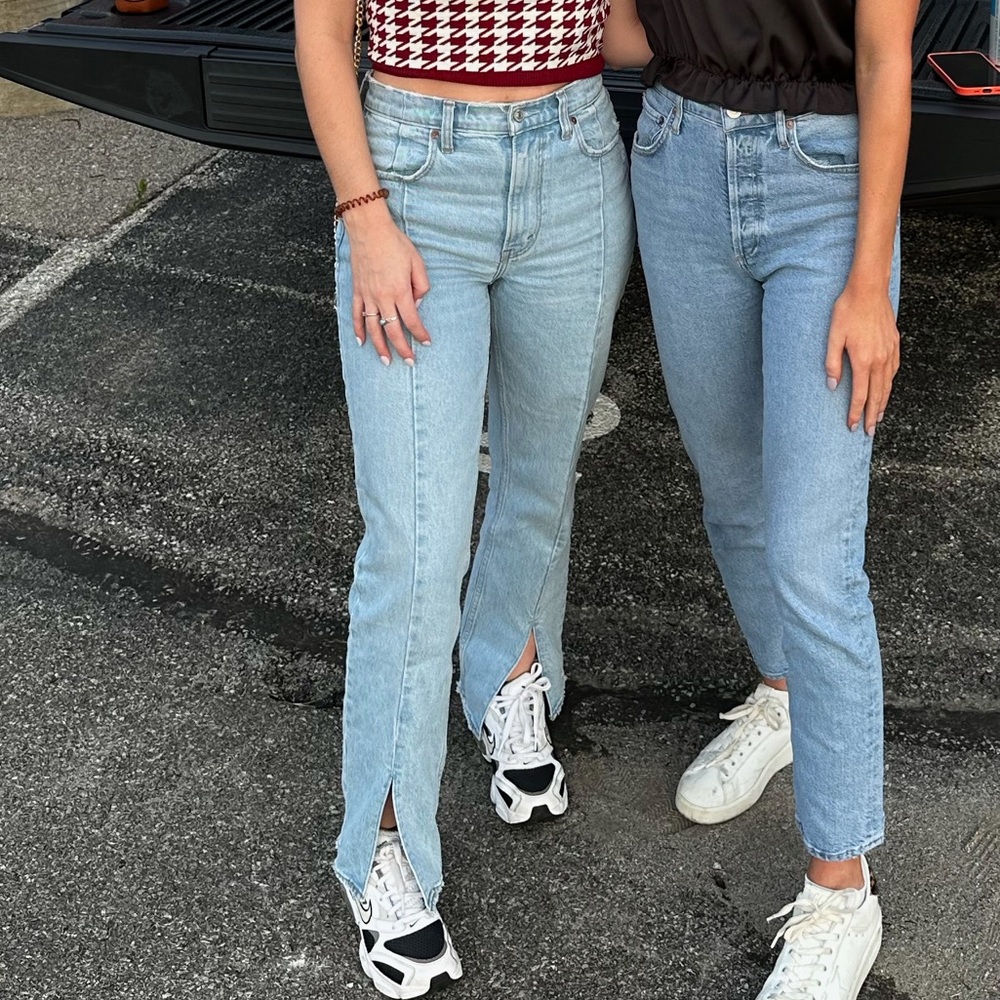 Abercrombie and fitch 90s straight high rise Jean